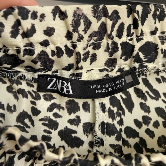 Zara animal print midi skirt size small - Picture 4 of 6